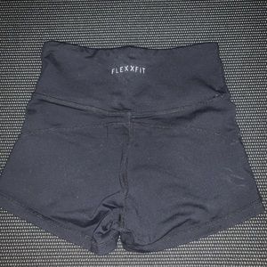 black flexxfit shorts